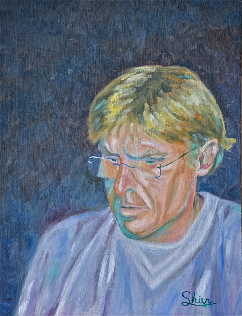 Self Portrait | Portrait Painting | Randall Shier Canadian Oil Painting Artist