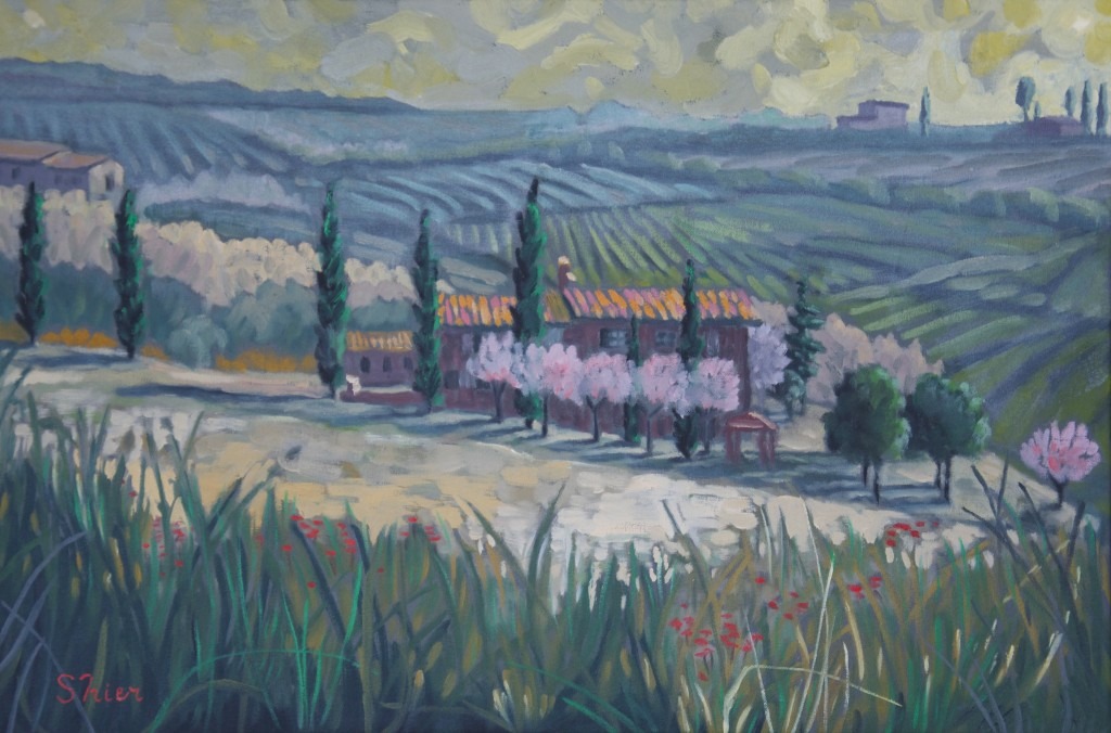 Tuscan Promise II – 16×24 – Oil on Canvas | Landscape Painting | Randall Shier Canadian Oil Painting Artist | Tuscany, Italy