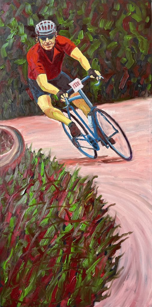 Fondo Fun - 18x36 - oil on canvas | Portrait | Randall Shier Canadian Oil Painting Artist