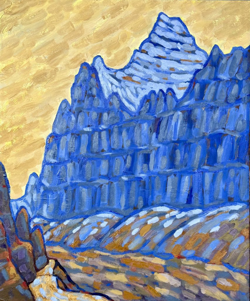 Mount Biddle - 20x24 - Oil on Canvas